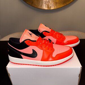 Air Jordan Wmns Air Jordan 1 Low SE 'Rush Orange Black' DM3379-600